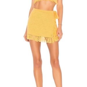 Lovers and Friends Stevie Mini Wrap Skirt